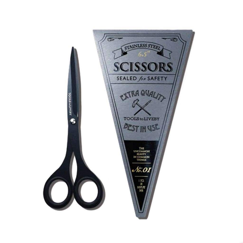 6.5" Scissors Black   at Boston General Store