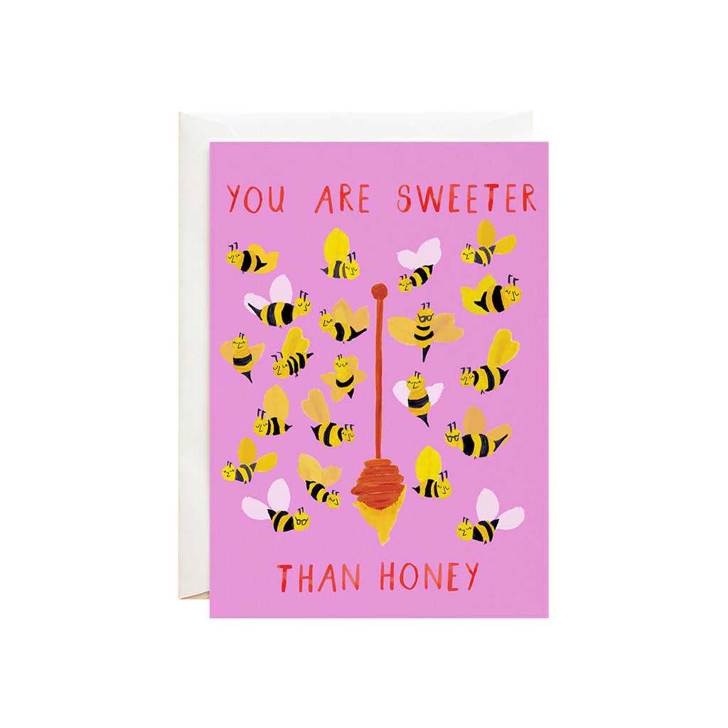 Sweeter Than Honey Love Card    at Boston General Store