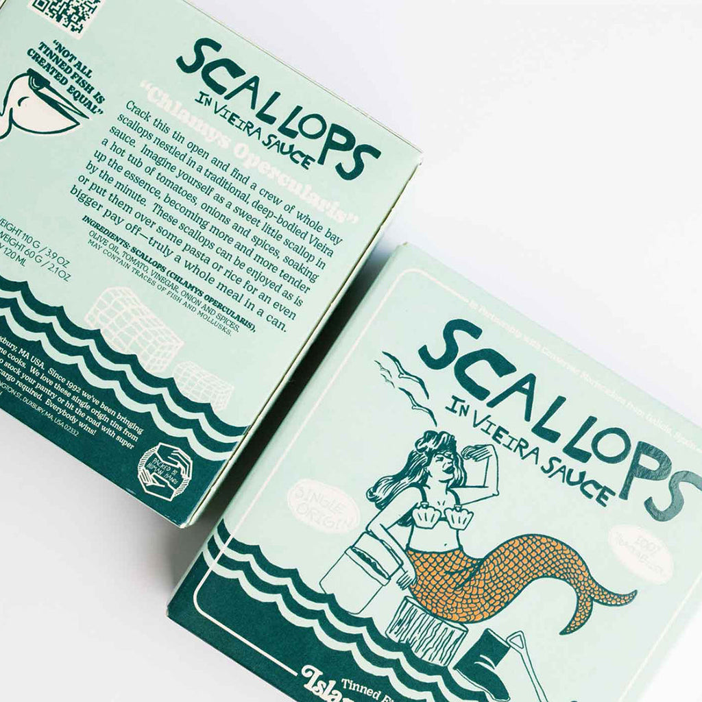 Island Creek x Mariscadora Scallops in Galician Sauce    at Boston General Store