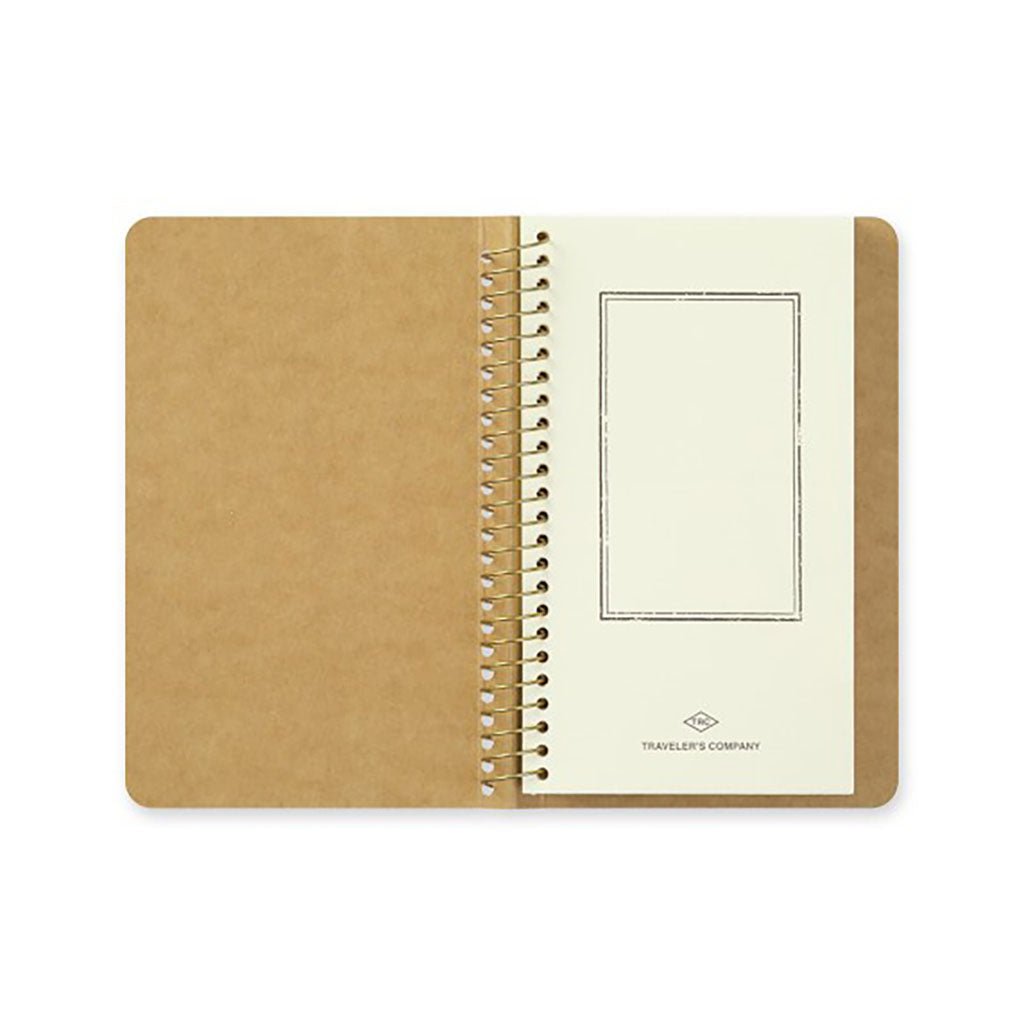 A6 Slim Spiral Ring Notebook    at Boston General Store