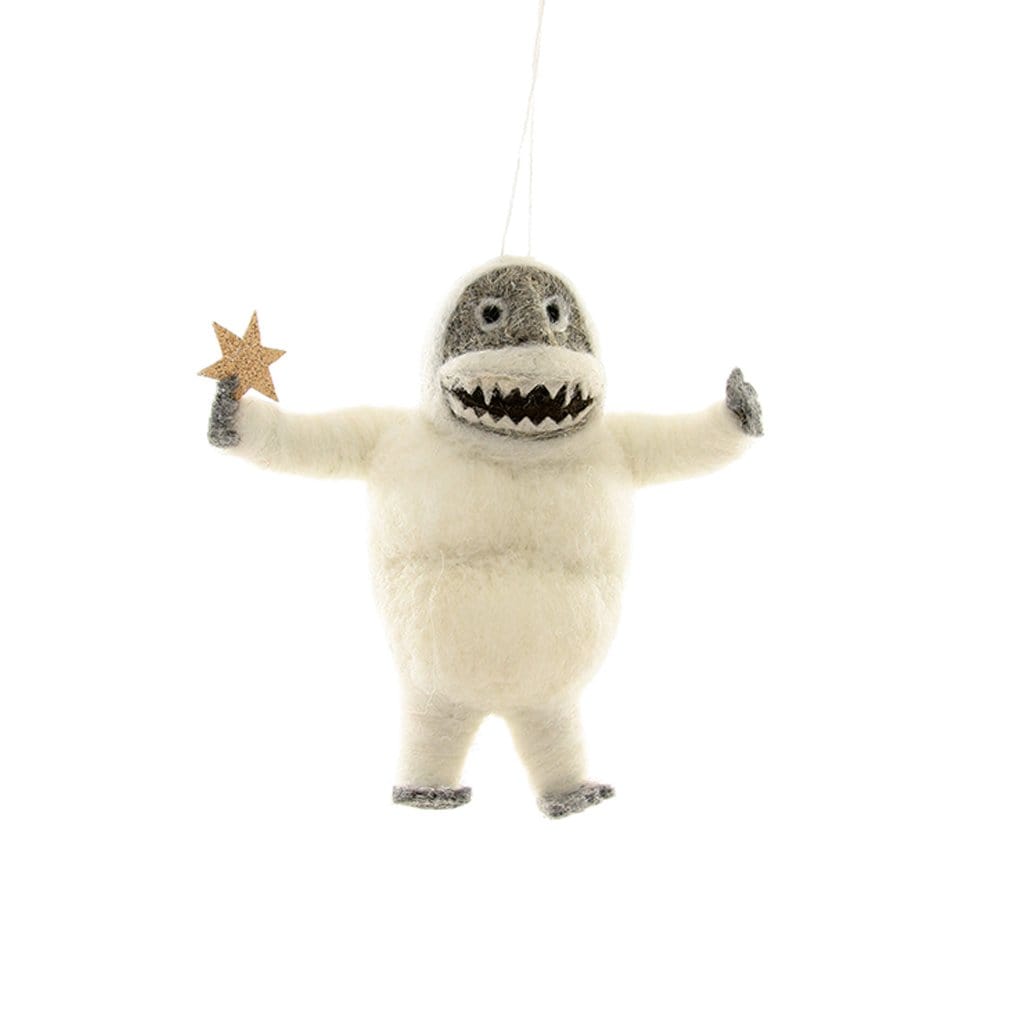 Abominable Snowman Ornament    at Boston General Store