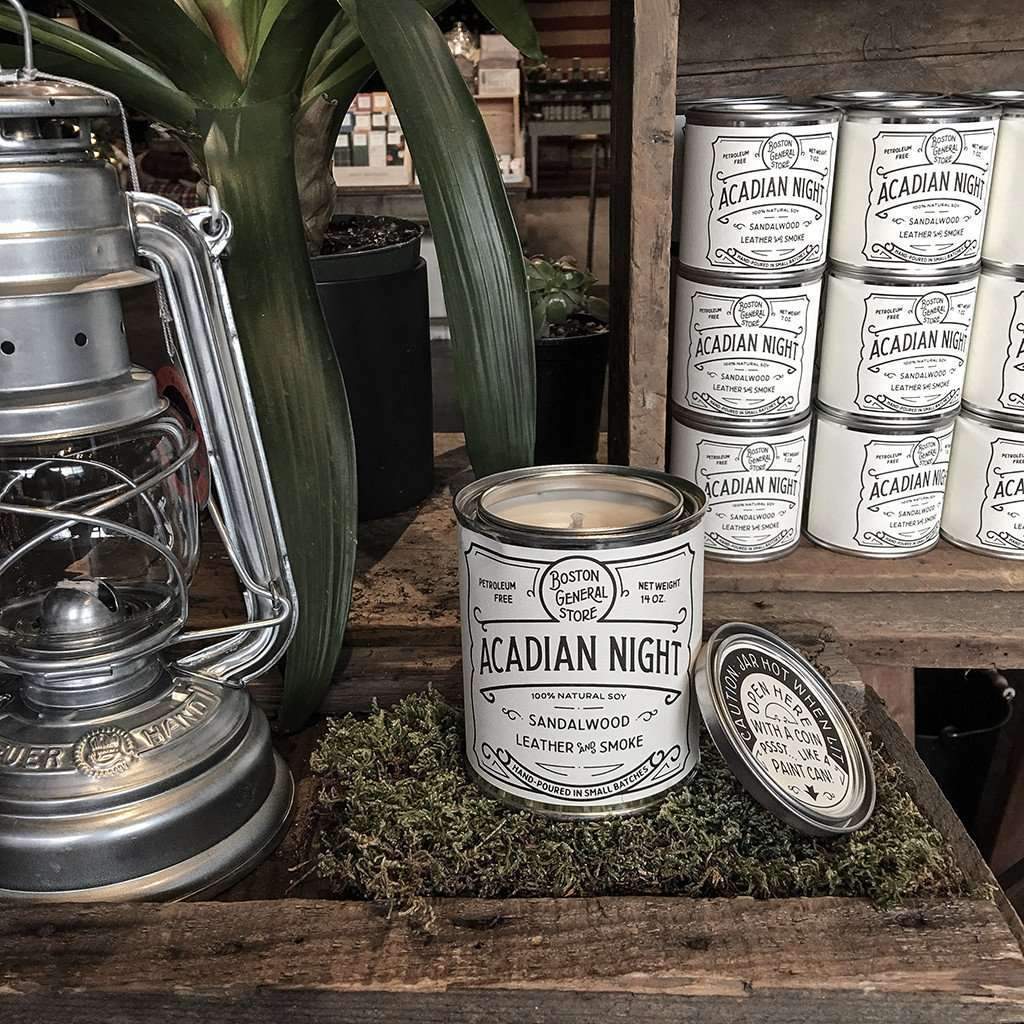 Acadian Night Soy Candle    at Boston General Store