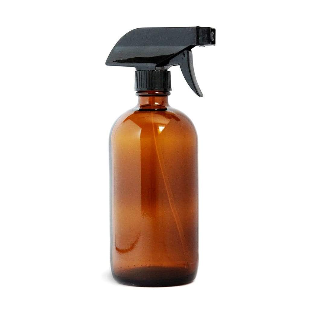 Amber Glass Spray Bottle, 16 oz Boston General Store