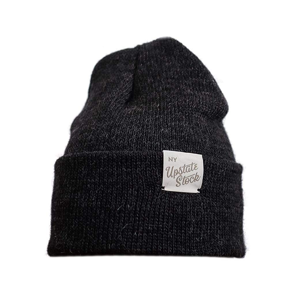 American Mohair Beanie Black   at Boston General Store