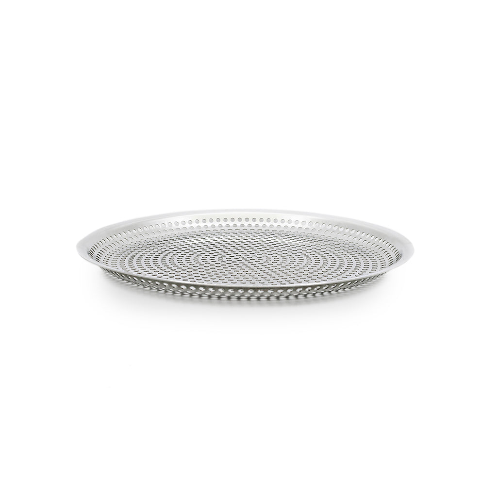 Makanai Stainless Steel Bowl Set 220 Flat Strainer   at Boston General Store