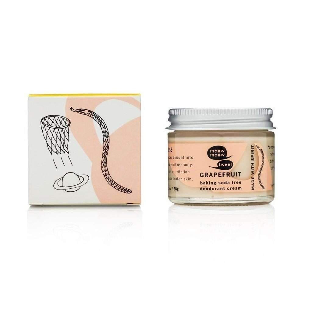 Baking Soda Free Deodorant Cream Grapefruit   at Boston General Store