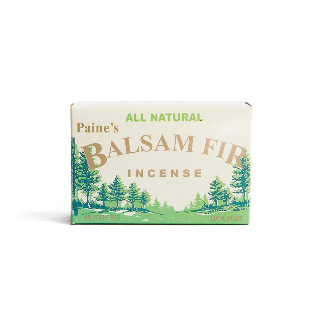 Balsam Fir Stick Incense Forest Scene Box   at Boston General Store