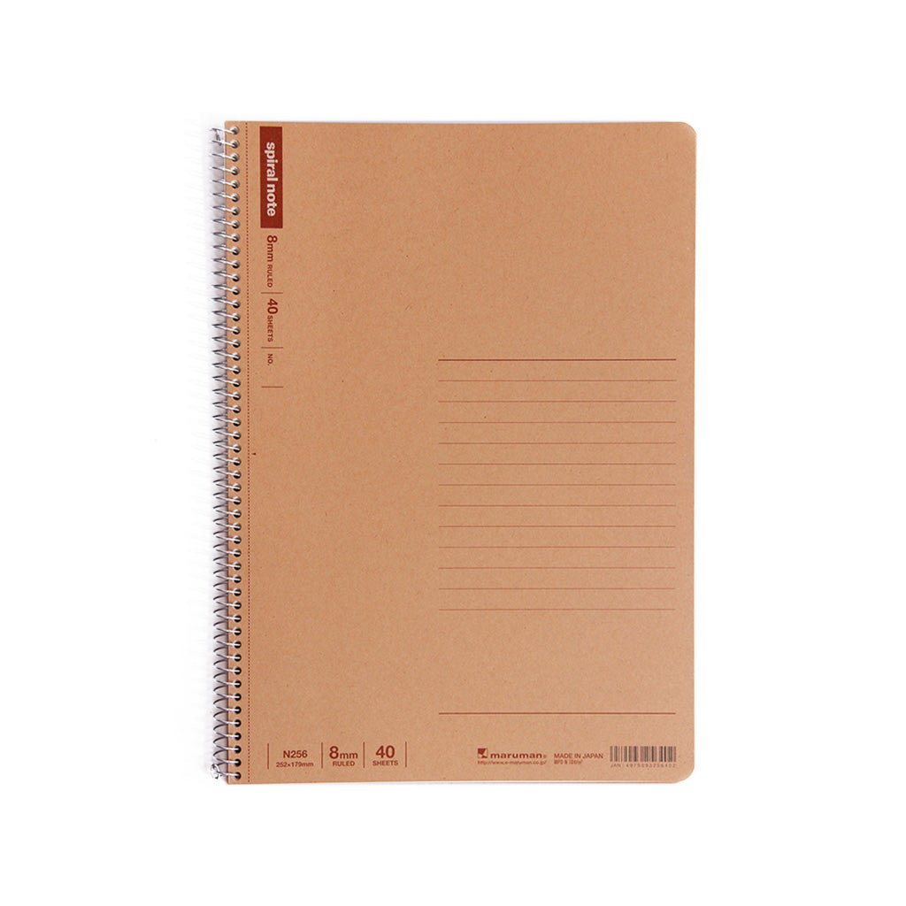 Basic Spiral Notebook Lined - Wide Ruled   at Boston General Store