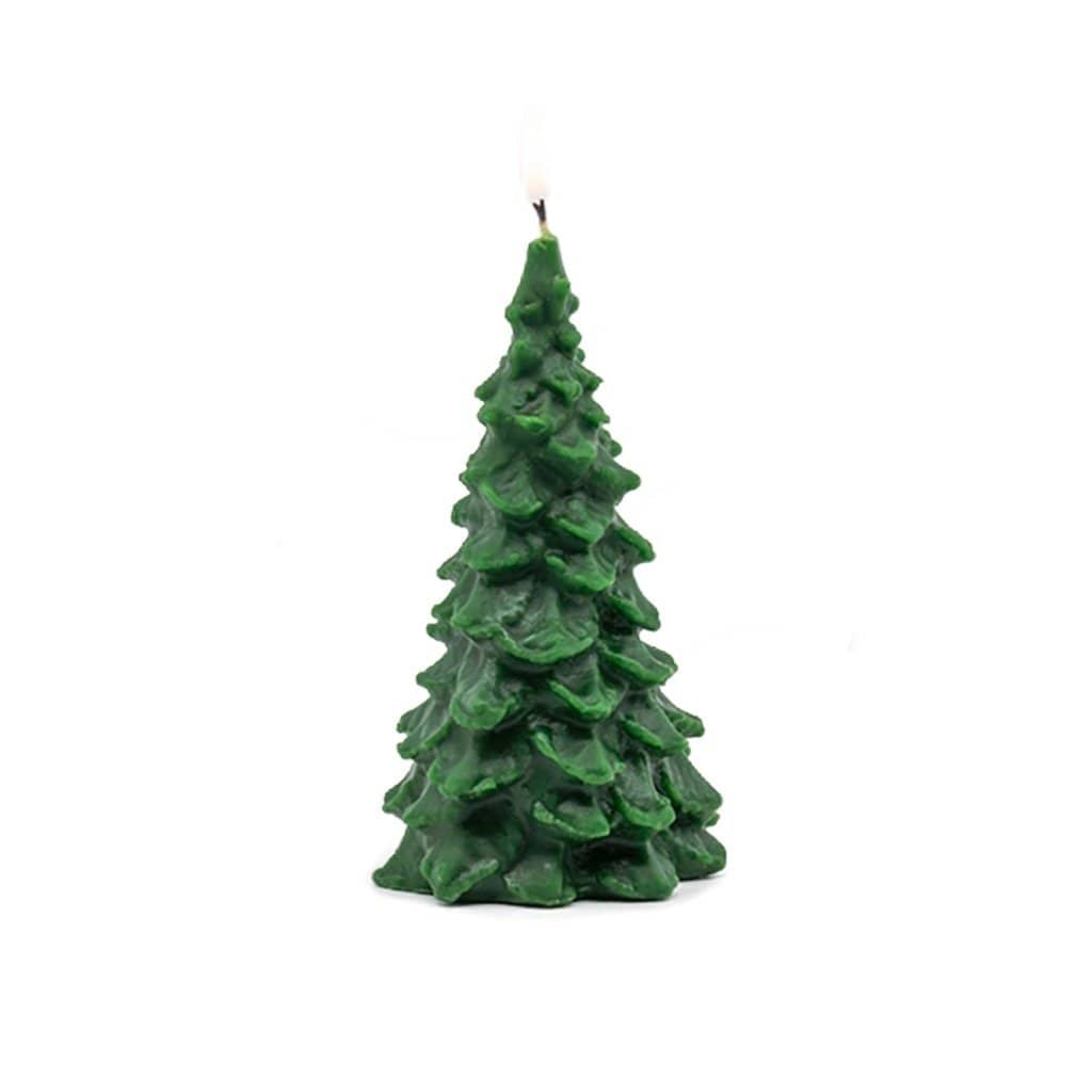 Beeswax Evergreen Tree Candle    at Boston General Store