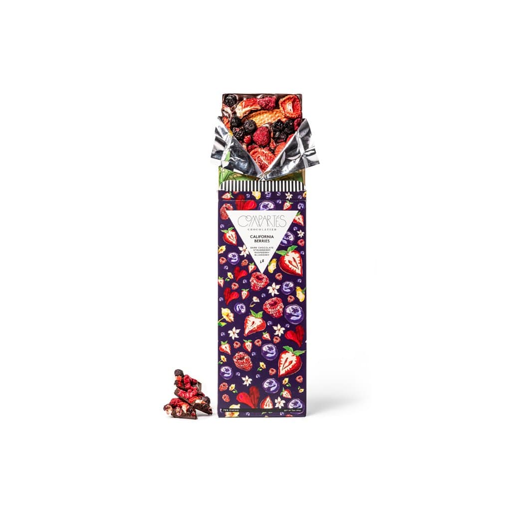 California Berries Dark Chocolate Bar    at Boston General Store