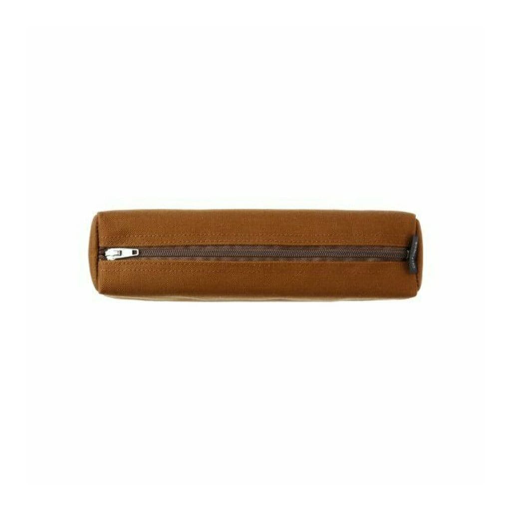 Canvas Box Pen Case Light Brown   at Boston General Store