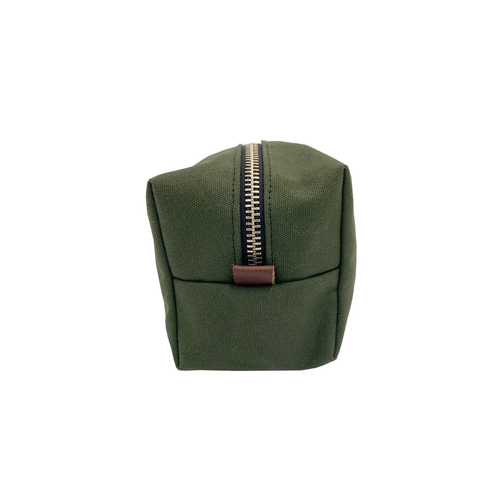 Canvas dopp bag sales