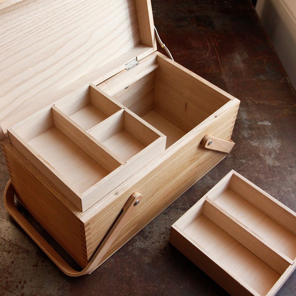 Chestnut Sewing Box    at Boston General Store