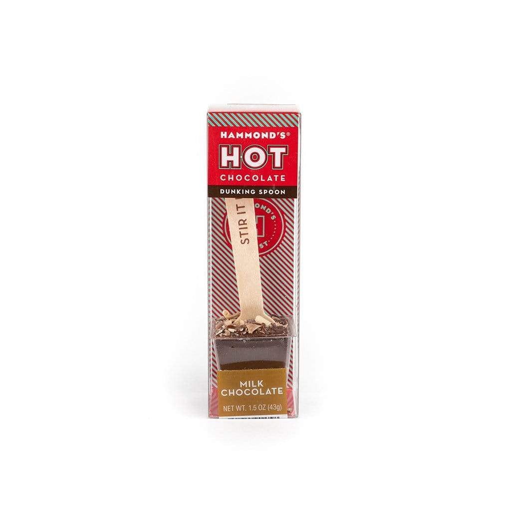 Chocolate Dunking Spoons Milk Chocolate   at Boston General Store