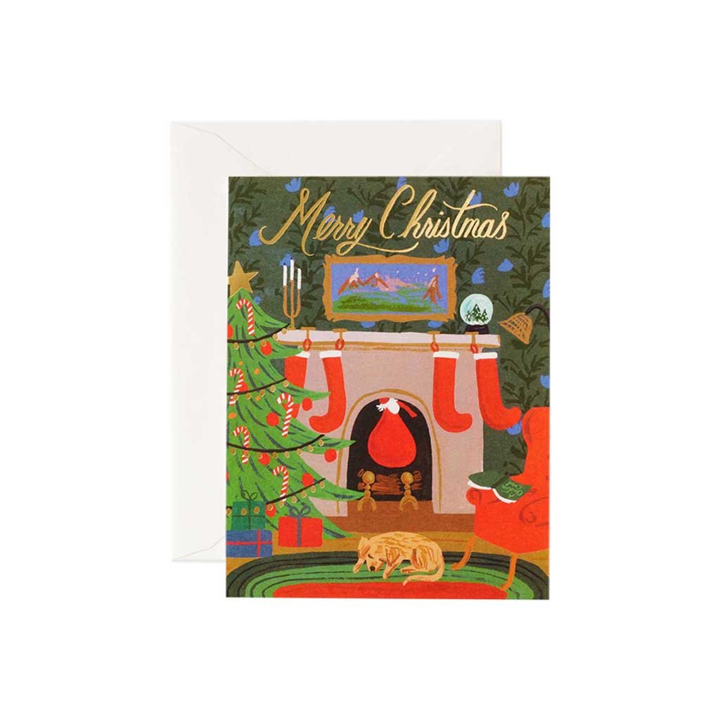Christmas Eve Scene Card    at Boston General Store