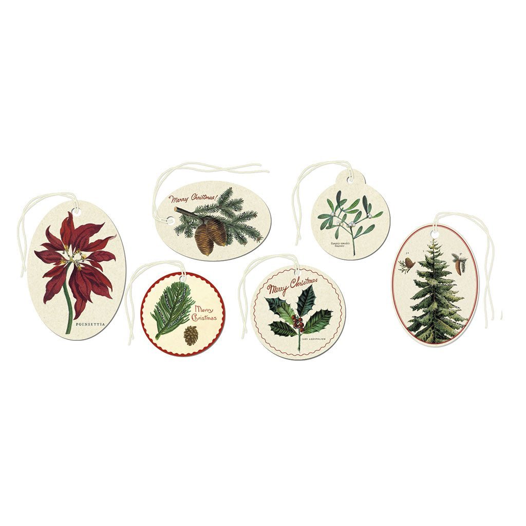 Christmas Gift Tags - Botanical Boston General Store