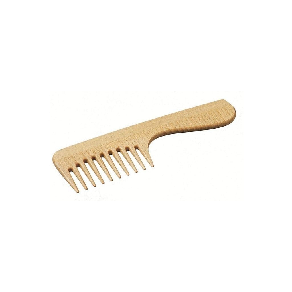 Wooden Comb with Ergonomic Handle    at Boston General Store