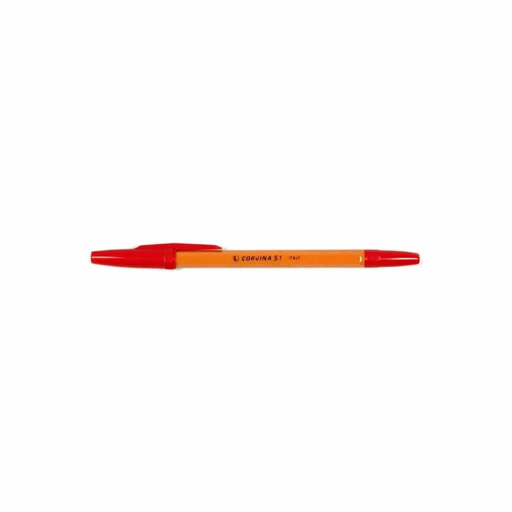 Corvina 51 Ball Pen Red   at Boston General Store