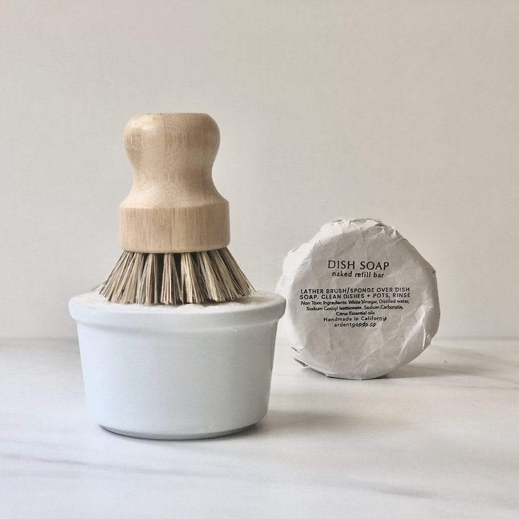 Dish Soap in White Ceramic Bowl Boston General Store