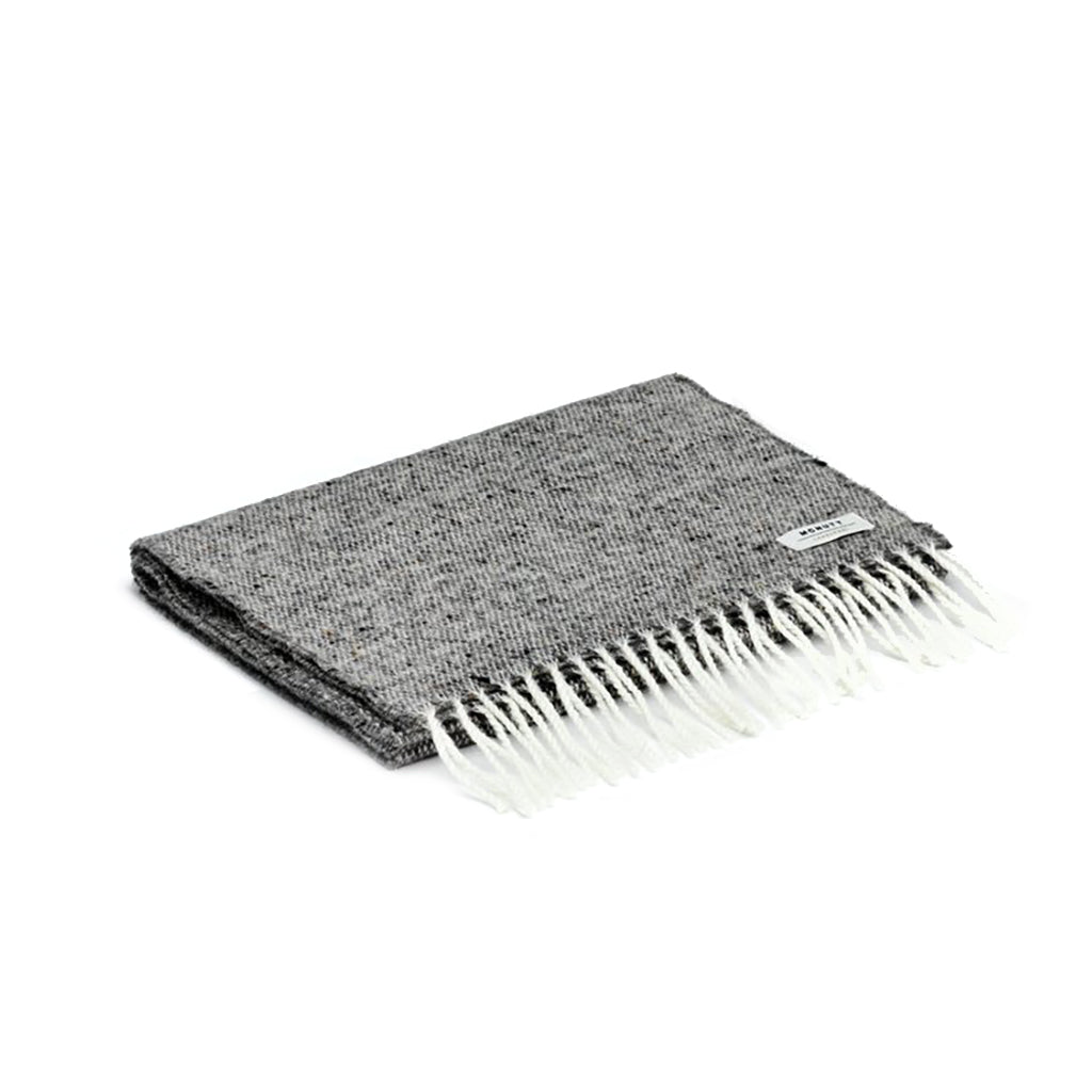 Donkey Grey Tweed Lambswool Scarf    at Boston General Store