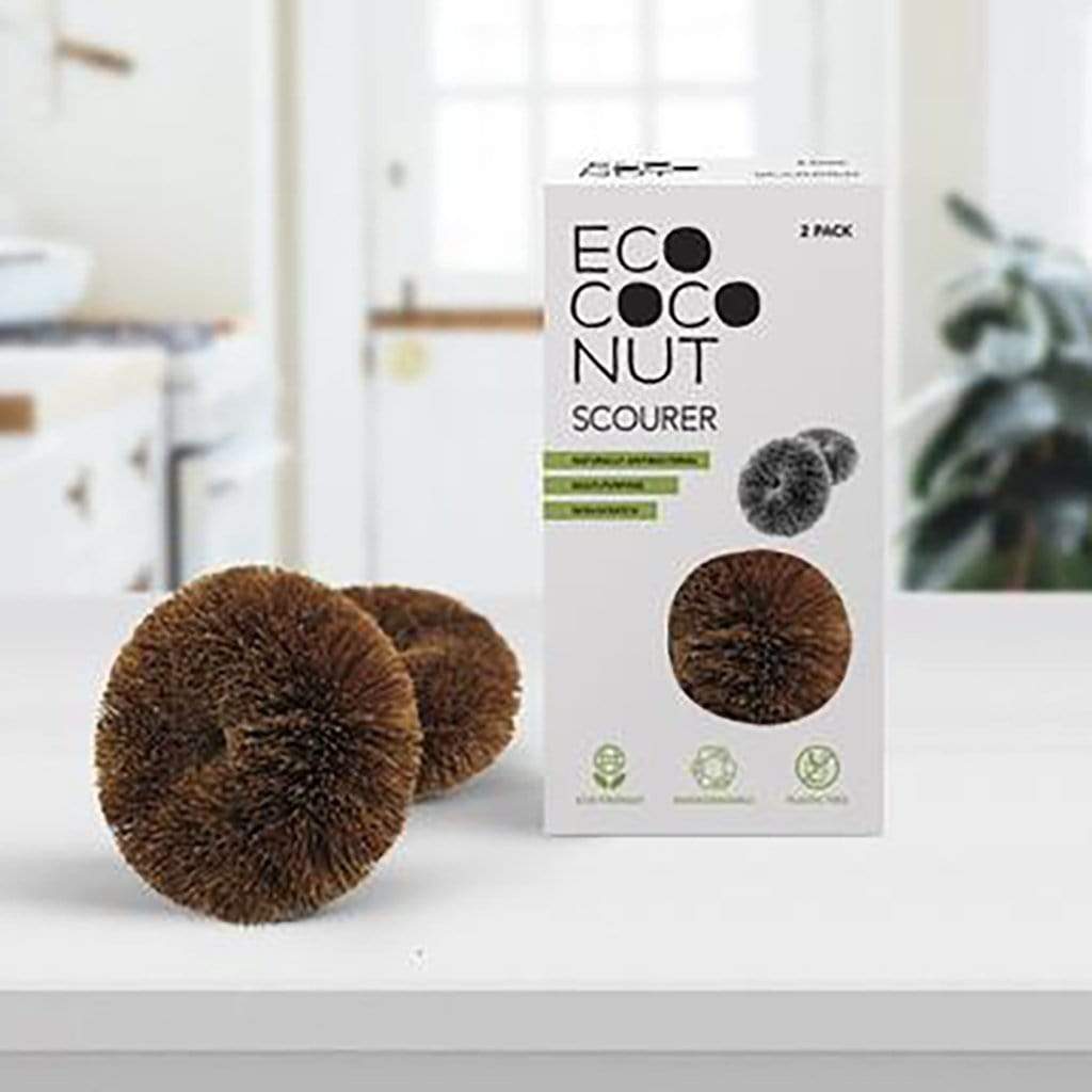 EcoCoconut Twin Pack Scourers    at Boston General Store
