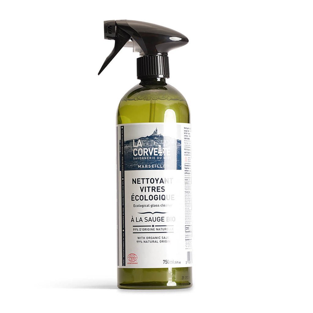 Ecological Glass Cleaner with Organic Sage Boston General Store