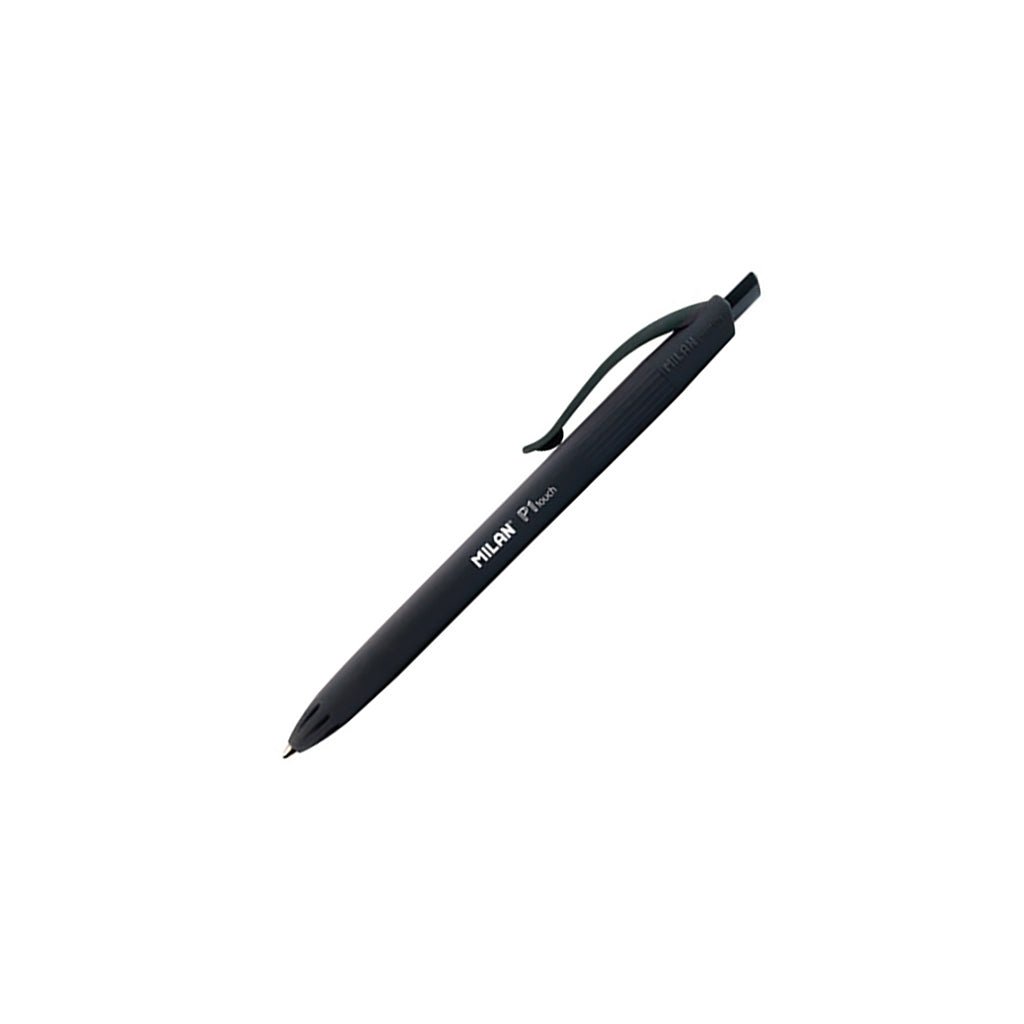 Ergonomic Ball Point Pen Black   at Boston General Store
