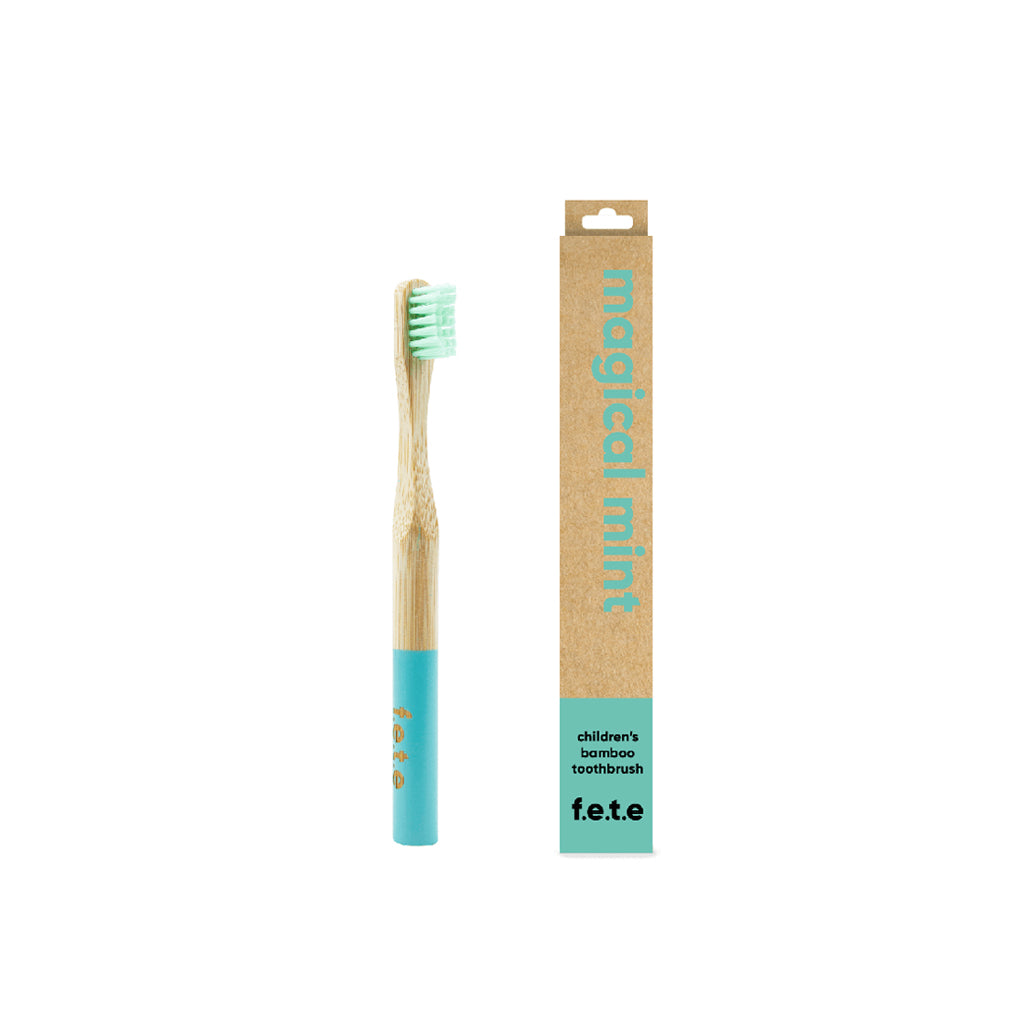 Kid&#39;s Bamboo Toothbrush Magical Mint   at Boston General Store