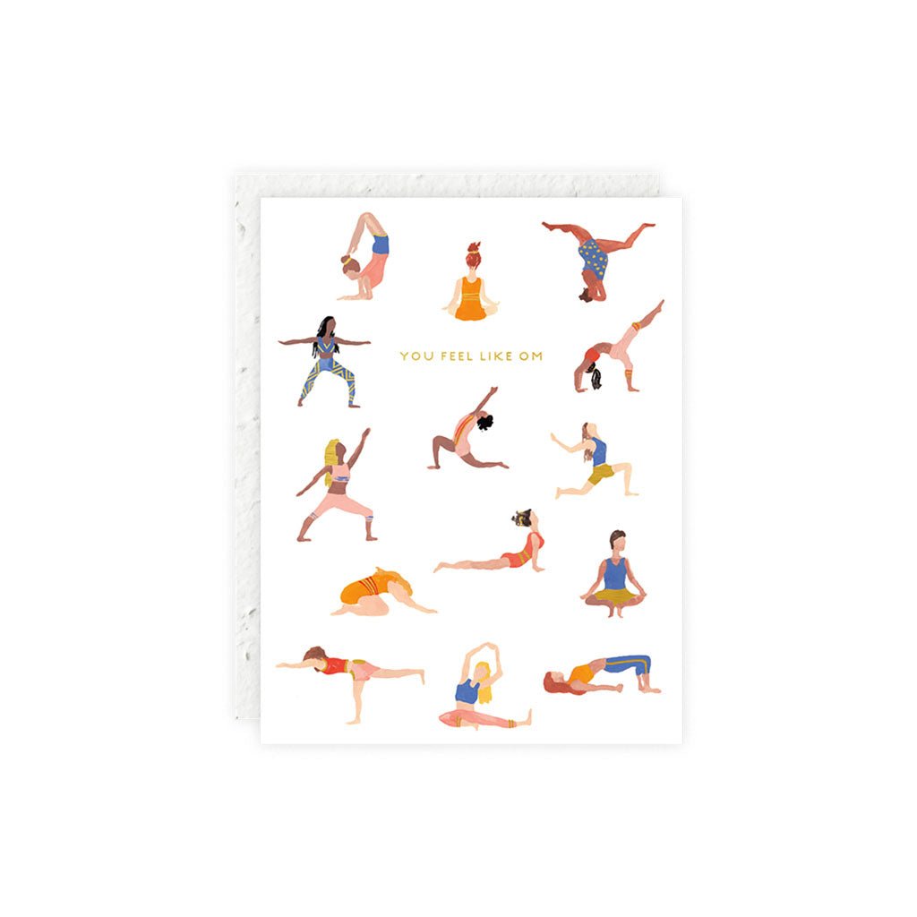 Feel Like Om Friendship Card    at Boston General Store