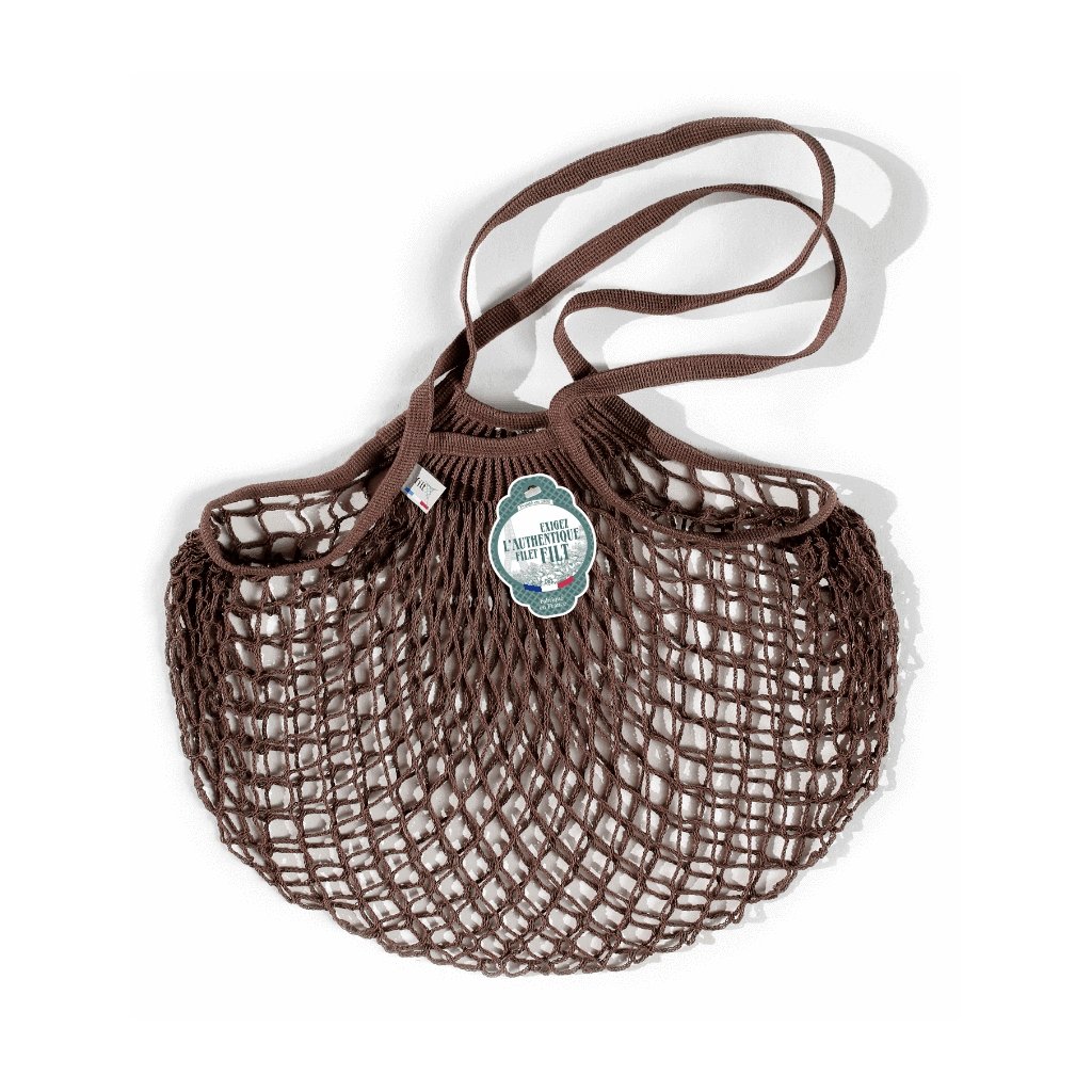 Filt French Market Net Bag | Boston General Store Brown / Long Handle