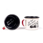 Get Cozy Enamel Mug Boston General Store
