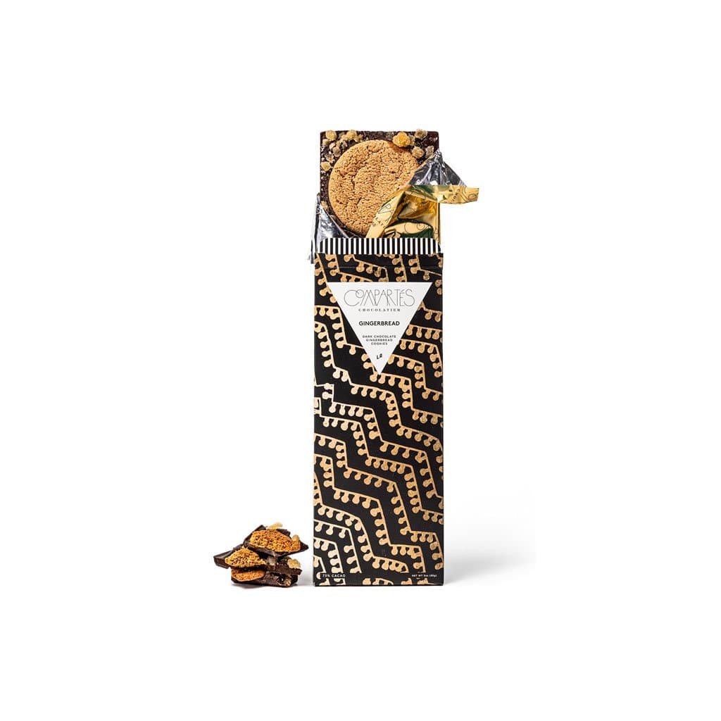 Gingerbread Dark Chocolate Bar - Limited Edition    at Boston General Store