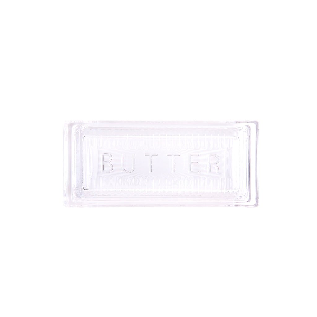 Glass Butter Dish by Earth & Nest