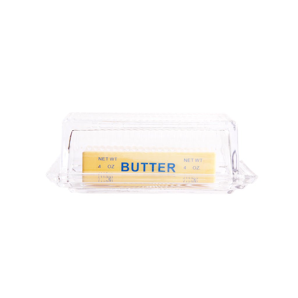 Glass Butter Dish    at Boston General Store