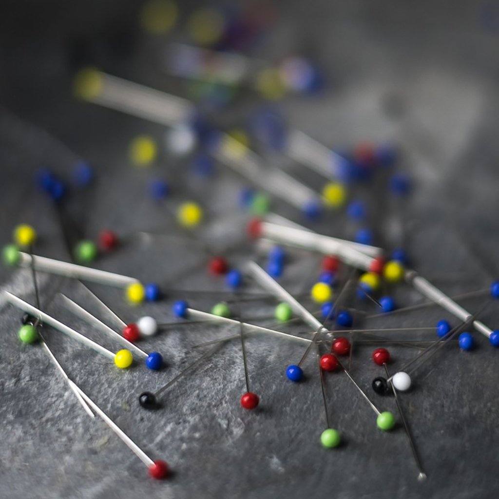 Glass Headed Pins Boston General Store