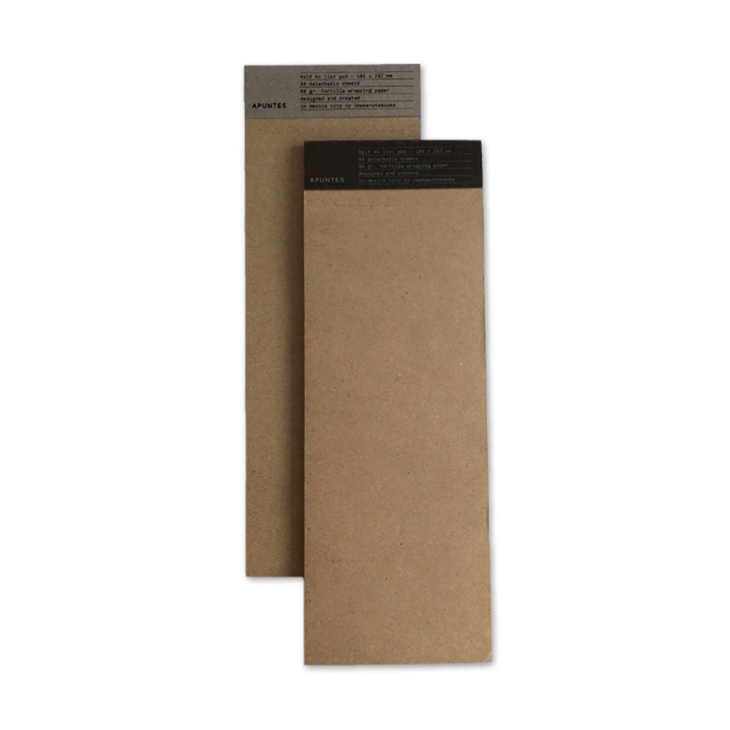Half A4 Notepads, Set of 2    at Boston General Store