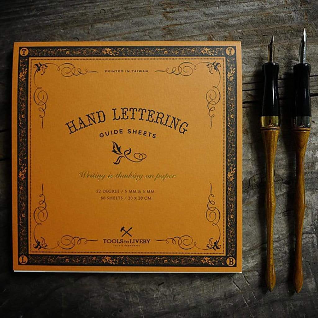 Tools to Liveby Hand Lettering Guide Sheets