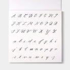 Hand Lettering Guide Sheets Boston General Store