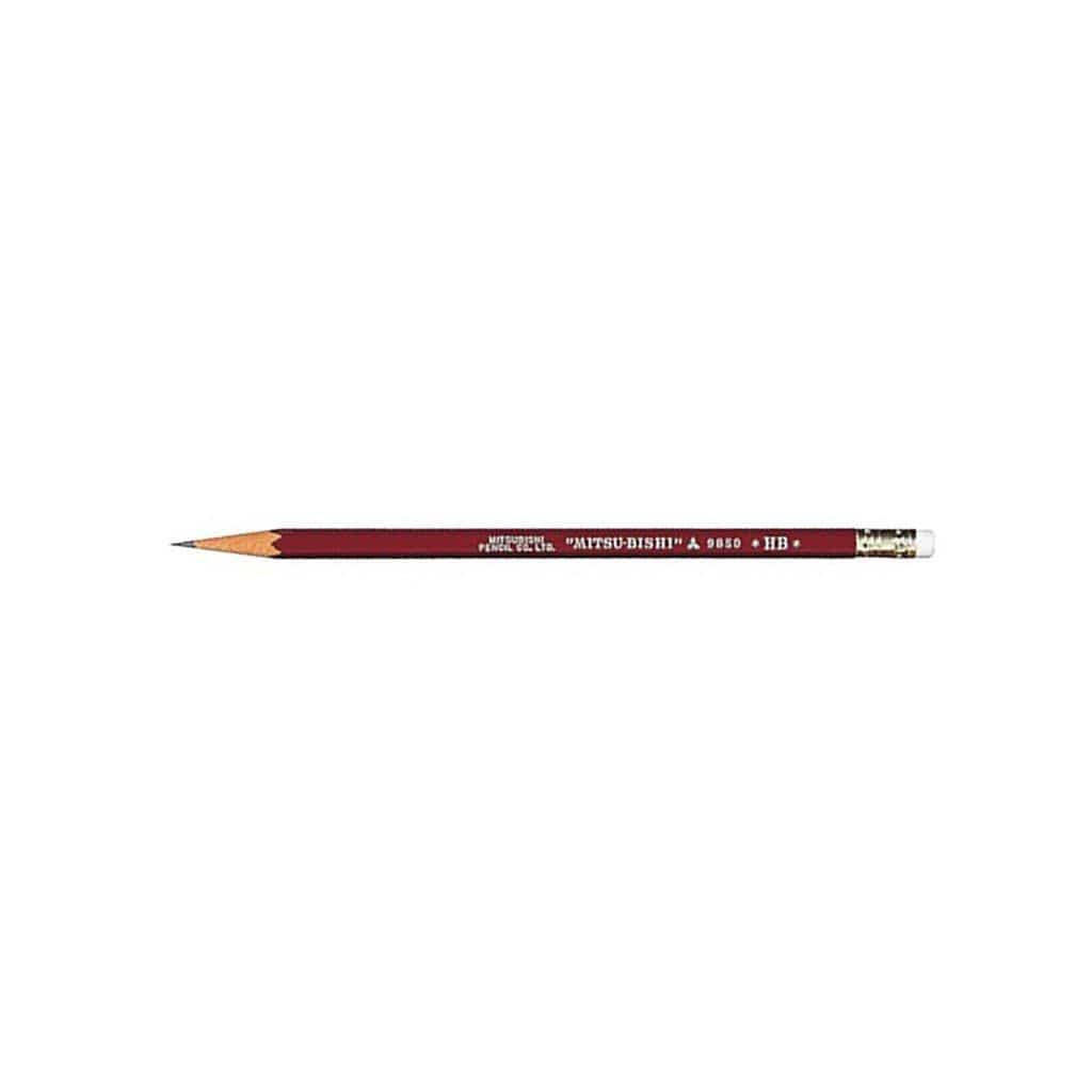 9850 HB Pencil with Eraser    at Boston General Store