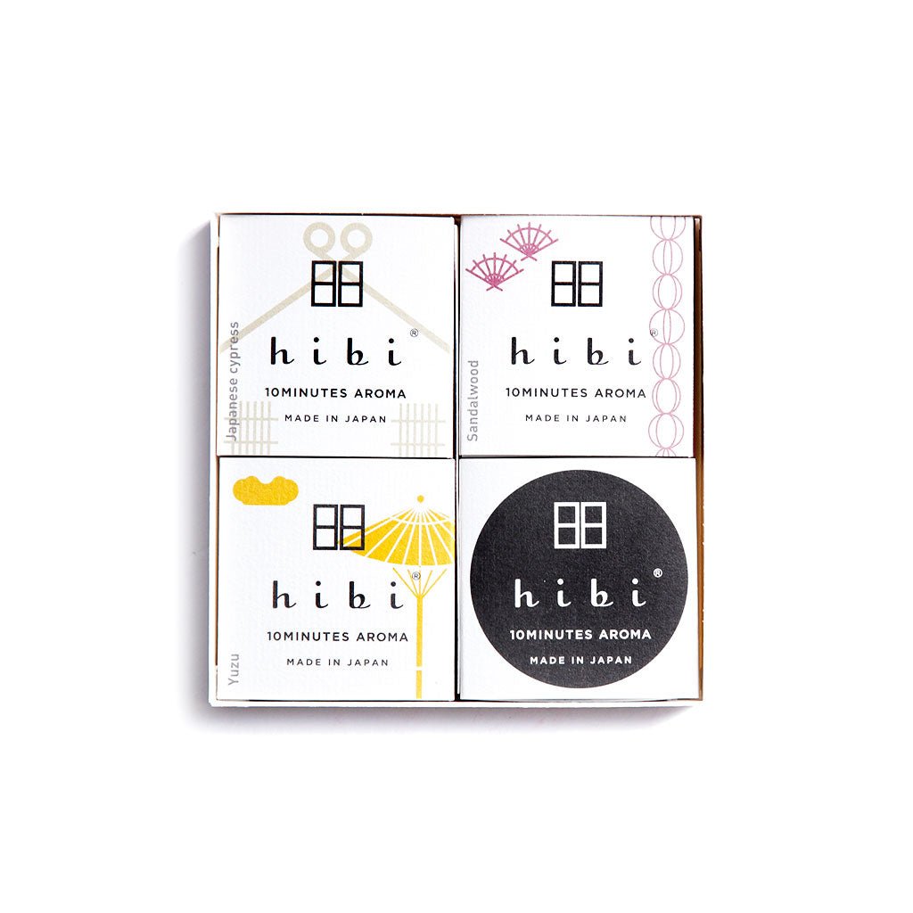 Hibi Assorted Incense Matches Gift Box Boston General Store