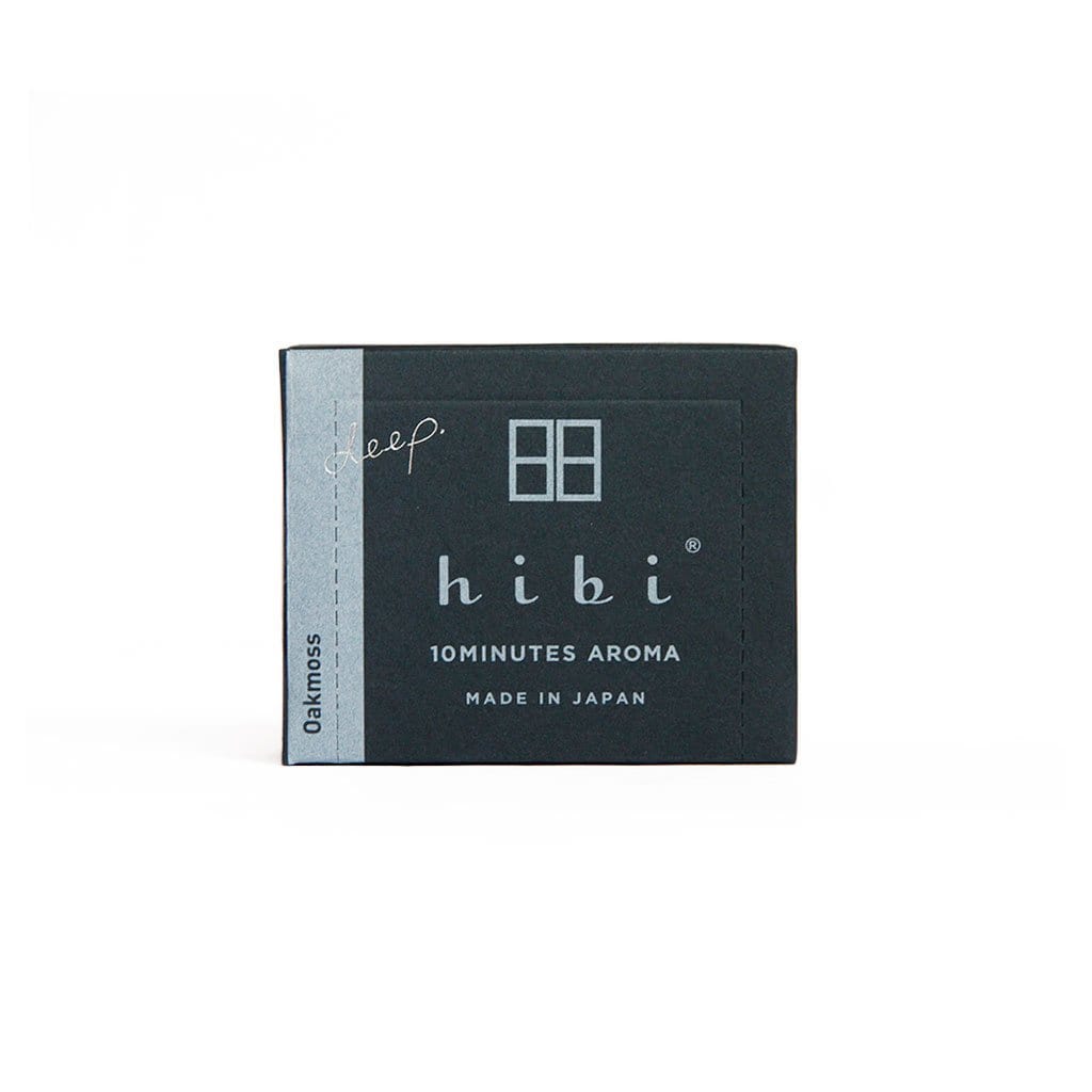 Hibi Incense Matches Oakmoss Box of 30  at Boston General Store