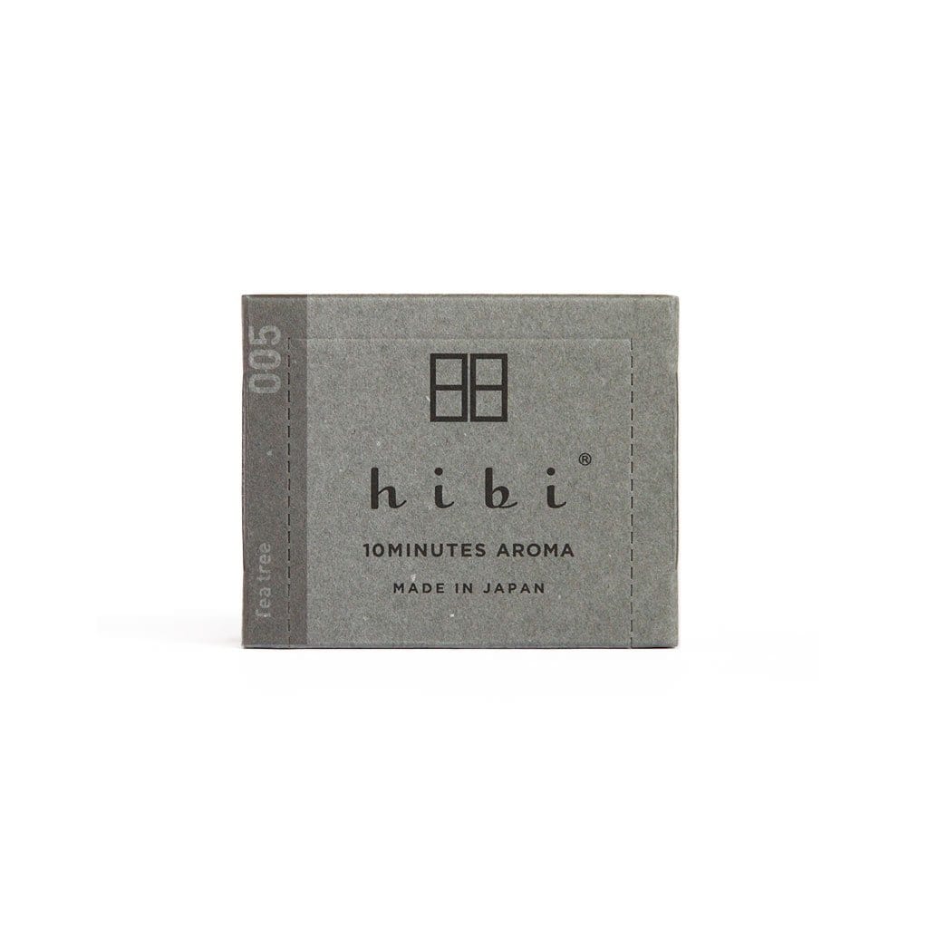 Hibi Incense Matches Tea Tree Box of 30  at Boston General Store