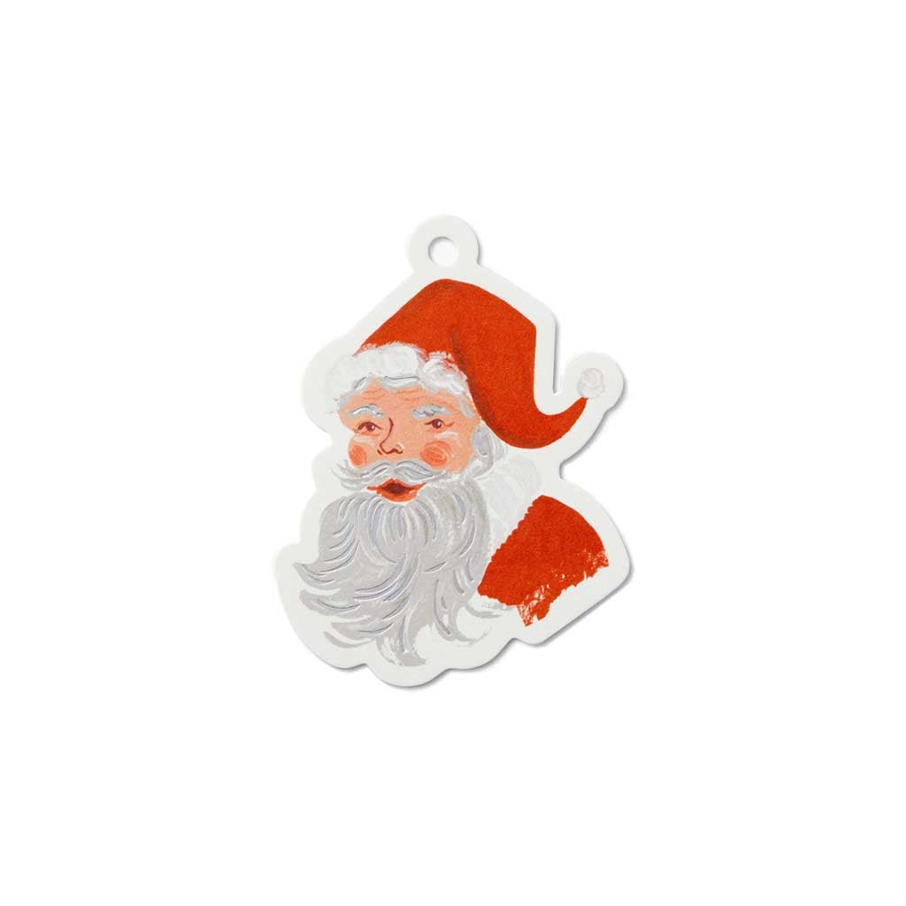 Holiday Gift Tags Santa   at Boston General Store