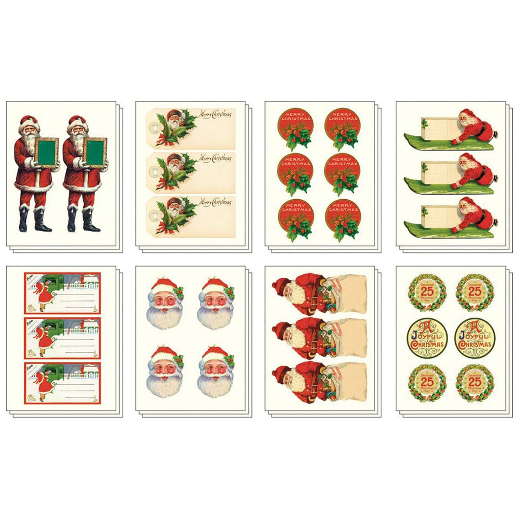 Holiday Stickers in Tin    at Boston General Store
