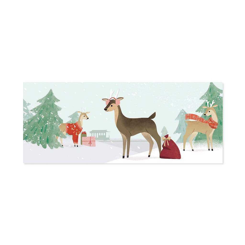 Holiday Train Panoramic Card Boston General Store