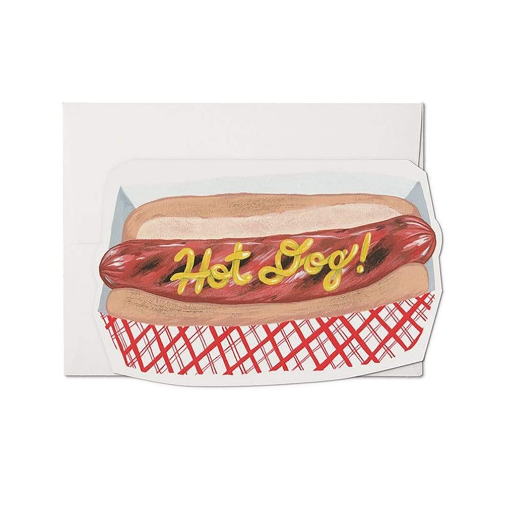 Hot Dog Congrats Card    at Boston General Store
