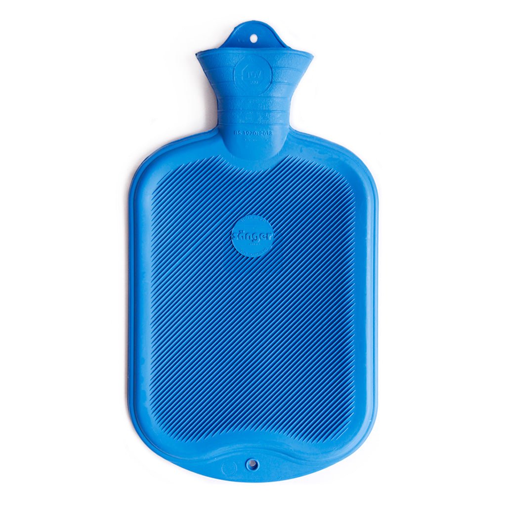 Hot Water Bottle Blue   at Boston General Store