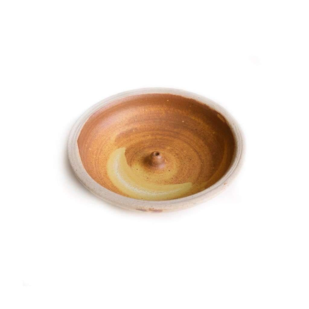 Incense Holder Woo Yellow   at Boston General Store