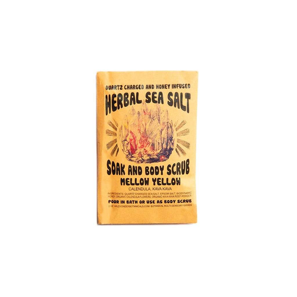 Infused Mineral Soaks Mellow Yellow   at Boston General Store