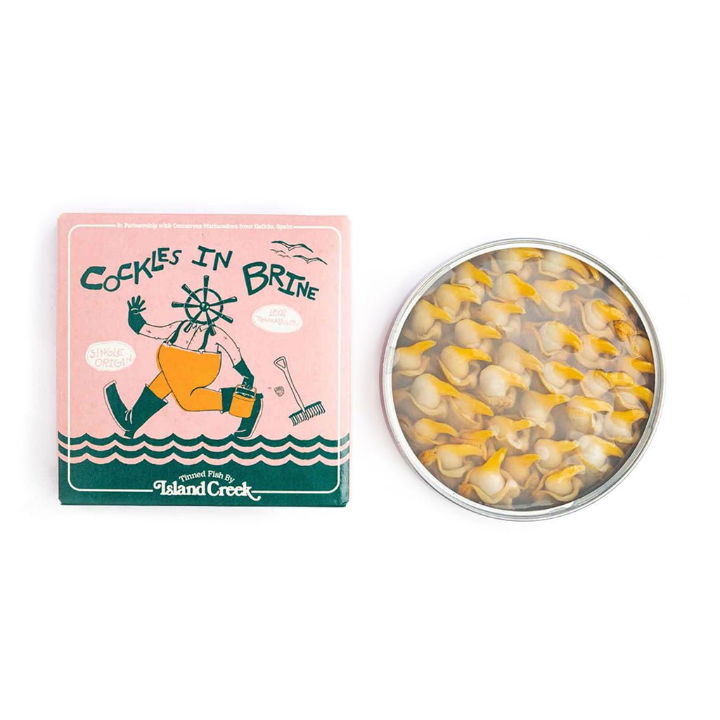 Island Creek x Mariscadora Cockles in Brine Boston General Store